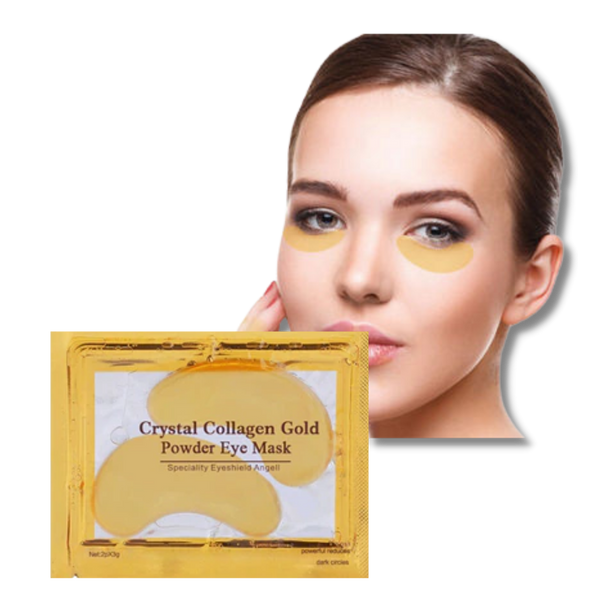 24K Gold Collagen Eye Mask For Bright Youthful Under Eyes