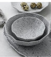Granite Dinner Plates and Bowls