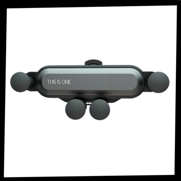 Auto-Lock Car Phone Holder With One Hand Operation And 360 Rotation