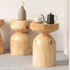 Handcrafted Premium Wood Stool For Rustic Home Accent Seating