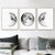 Elegant Moon Phase Canvas Wall Art Set For Home Living Room