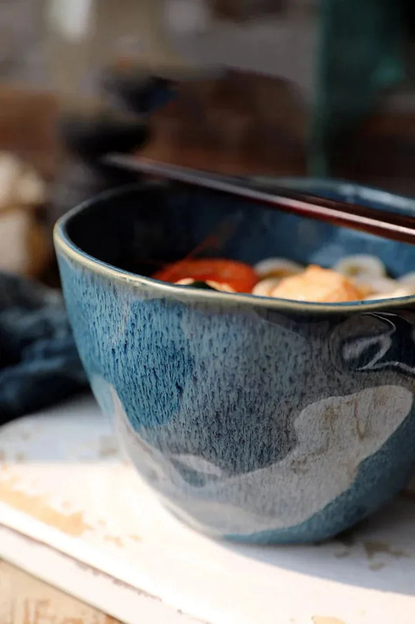 Tidepool Glaze Ceramic Bowl