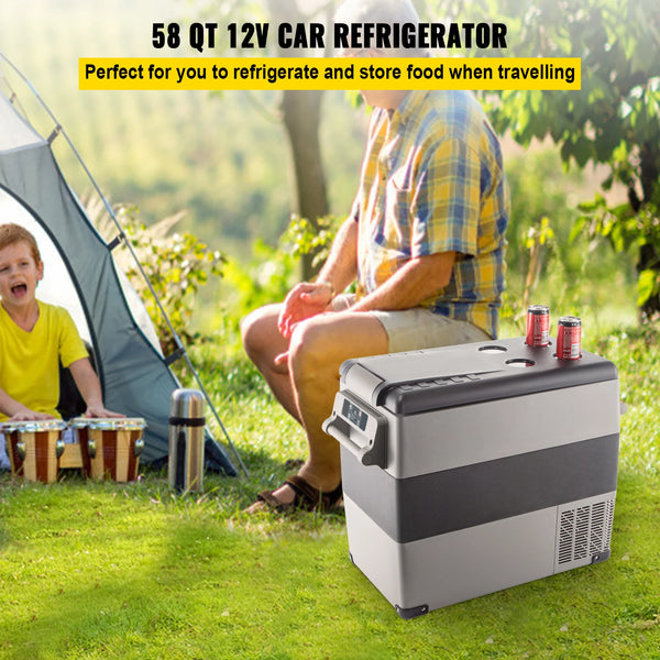 Portable Compressor Car Refrigerator Freezer Cooler For Camping 20L 55L