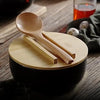 Modern Ceramic Soup Bowls 4 Piece Artisan Dinnerware Set For Daily Dining