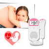 Fetal Heartbeat Monitor With LCD Display And Portable Design