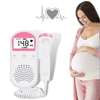 Fetal Heartbeat Monitor With LCD Display And Portable Design