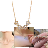 Premium Four-Leaf Heart Necklace With Dual Wearing Styles