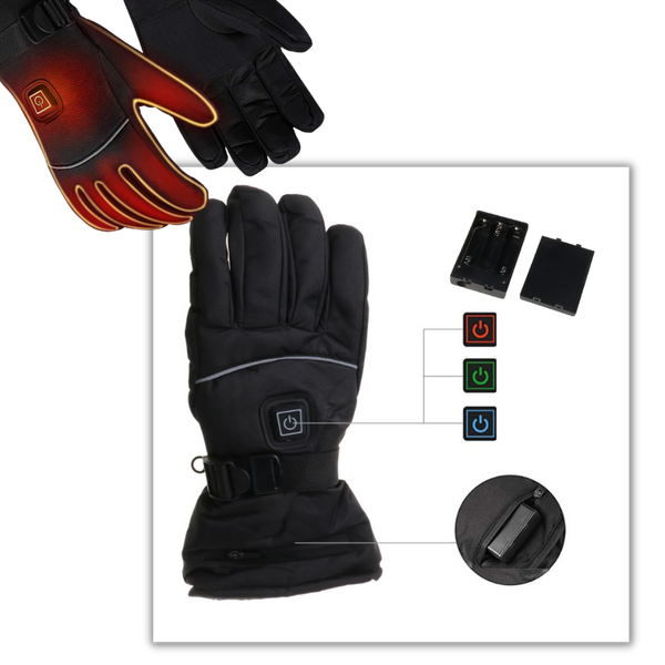 Premium Electric Heated Gloves For Cold Weather Warm Hands