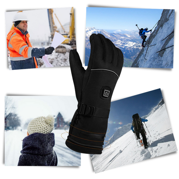 Premium Electric Heated Gloves For Cold Weather Warm Hands