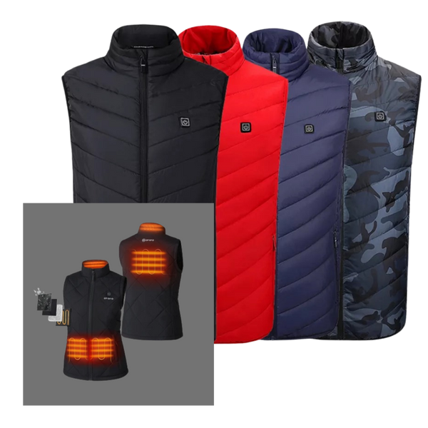 All-Season Heated Vest With Three Heat Levels For Instant Warmth