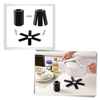 Foldable Hex Potholder Doubles As Heat Resistant Trivet And Coaster