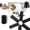 Foldable Hex Potholder Doubles As Heat Resistant Trivet And Coaster
