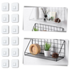 Adhesive Wall Hooks Pack For Damage-Free Hanging In Any Room