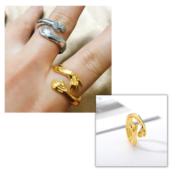 Adjustable Hug Ring For A Meaningful Gift And Everyday Style