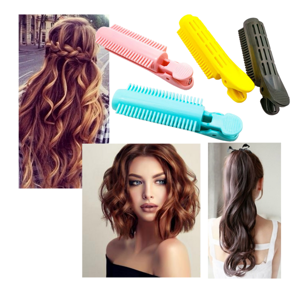 Four Pack Hair Volumizer Clips for Instant Lift and Fluffy Style