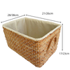 Eco Friendly Wicker Basket for Rustic Storage and Organization