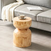 Handcrafted Premium Wood Stool For Rustic Home Accent Seating