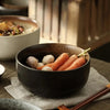 Modern Ceramic Soup Bowls 4 Piece Artisan Dinnerware Set For Daily Dining