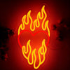 Heart on Fire Neon Light