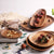 Natural Acacia Wood Serving Tray Set For Appetizers And Charcuterie Board