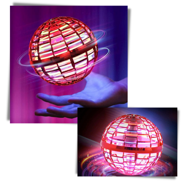 Hover Ball Toy With Led Light and Hand Control for Fun and Learning