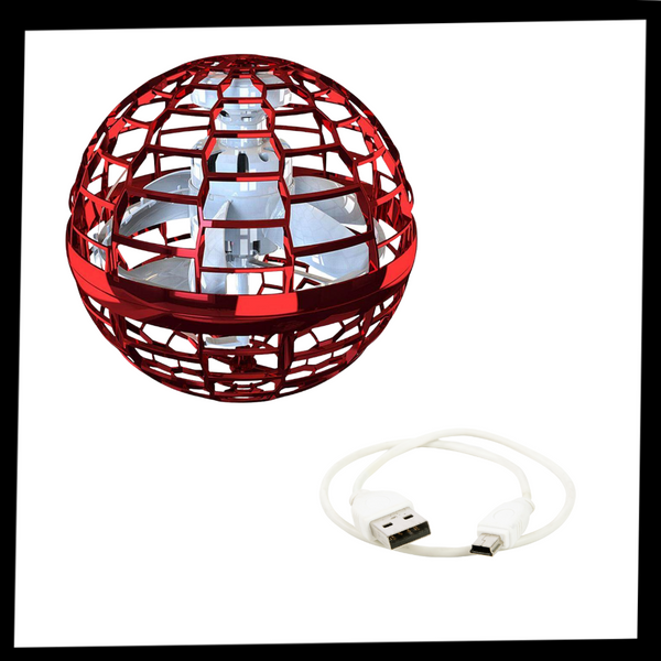 Hover Ball Toy With Led Light and Hand Control for Fun and Learning