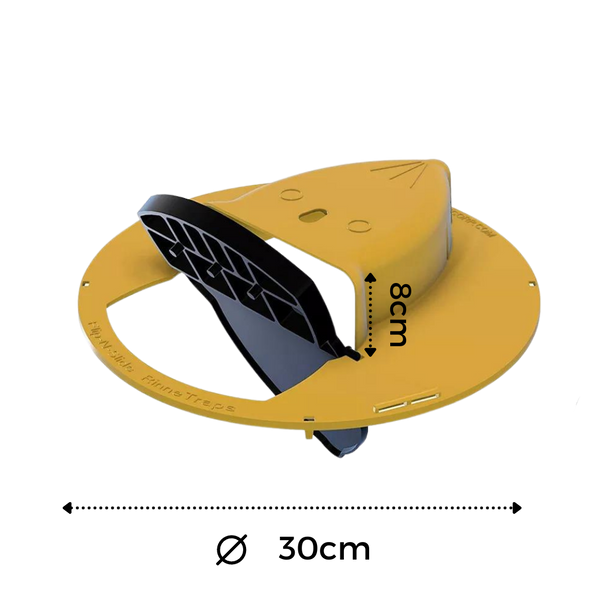 Humane Bucket Rodent Trap with Auto Reset for Rats and Mice