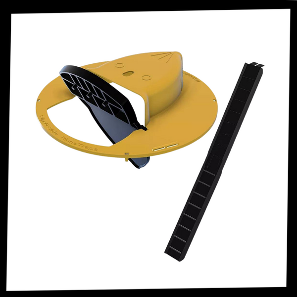 Humane Bucket Rodent Trap with Auto Reset for Rats and Mice