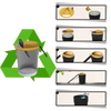 Humane Bucket Rodent Trap with Auto Reset for Rats and Mice