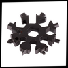 Stainless Snowflake Pocket Multitool With 18 Functions For Everyday Carry