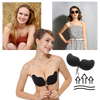Self Adhesive Backless Push Up Bra For Invisible Seamless Wear