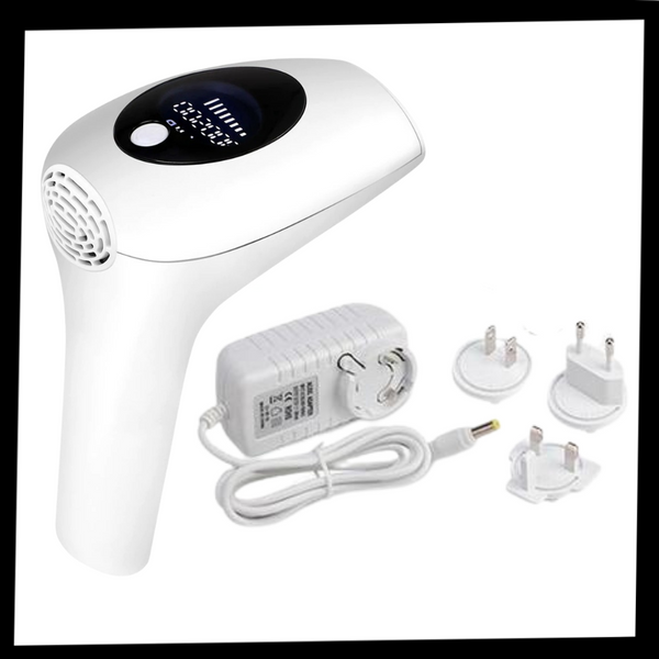 IPL Hair Removal Handset Featuring 8 Intensity Levels For Painless Results