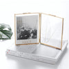 Infinite Double Glass Photo Frame