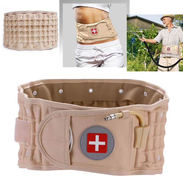 Breathable Inflatable Lumbar Decompression Belt For Pain Relief