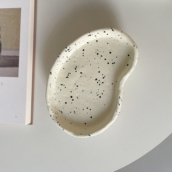 Ink Spots Footed Catch All Tray