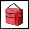 Thermal Lunch Tote 10L Capacity Keeps Meals Warm and Drinks Cool