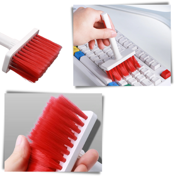 Five in One Keyboard and Earphone Cleaner With Soft Bristle Brush