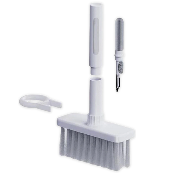Five in One Keyboard and Earphone Cleaner With Soft Bristle Brush