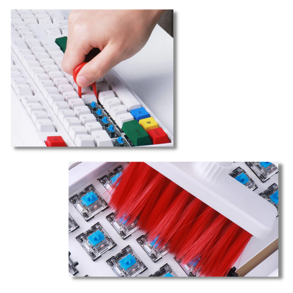 Five in One Keyboard and Earphone Cleaner With Soft Bristle Brush