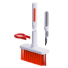 Five in One Keyboard and Earphone Cleaner With Soft Bristle Brush