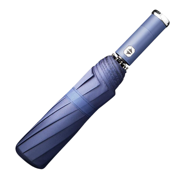 Windproof LED Umbrella With Integrated Night Light For All Weather