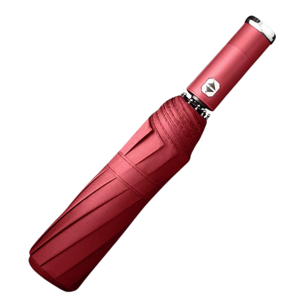 Windproof LED Umbrella With Integrated Night Light For All Weather