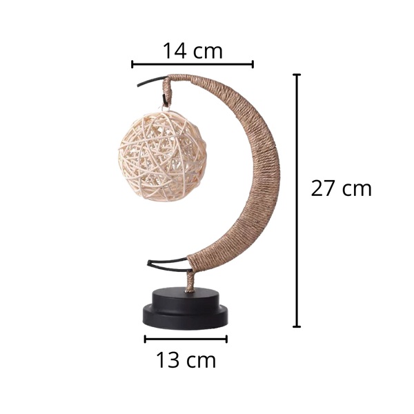 Lunar LED Lamp With Soothing Glow For Calming Ambience