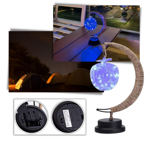 Lunar LED Lamp With Soothing Glow For Calming Ambience