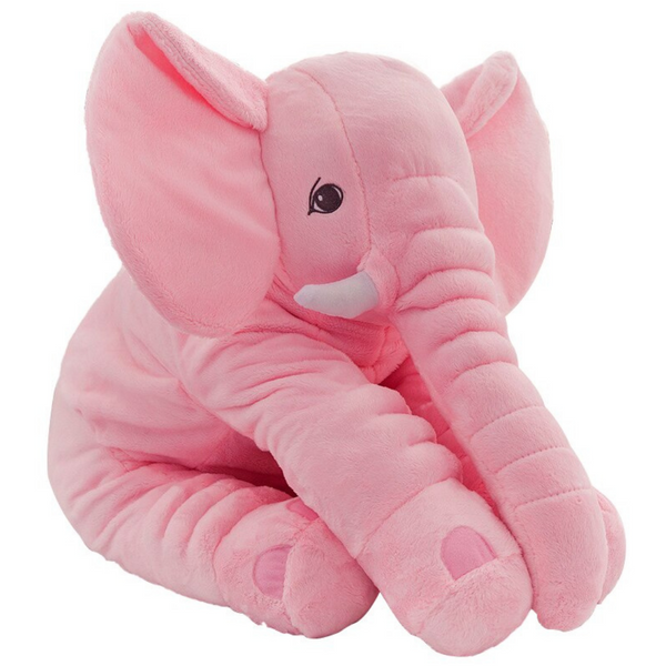 Soft Elephant Plush Pillow for Toddlers Cozy Sleep Companion