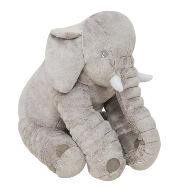 Soft Elephant Plush Pillow for Toddlers Cozy Sleep Companion