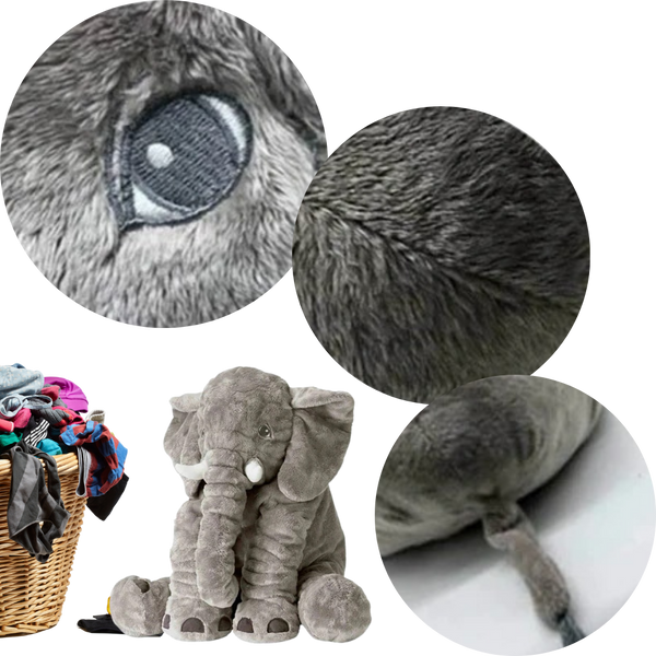Soft Elephant Plush Pillow for Toddlers Cozy Sleep Companion