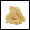 Soft Elephant Plush Pillow for Toddlers Cozy Sleep Companion