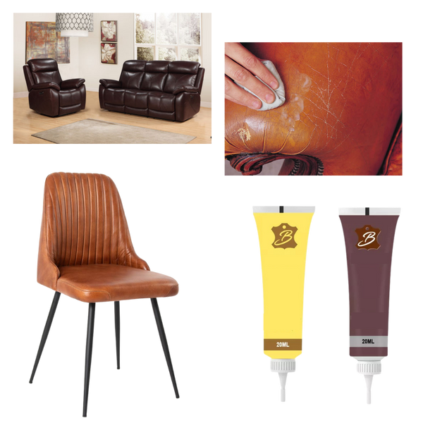 Leather Repair Gel For Restoring Leather Furniture Finish And Longevity