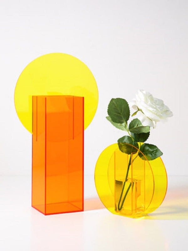 Light Transit Acrylic Vase & Desktop Accent